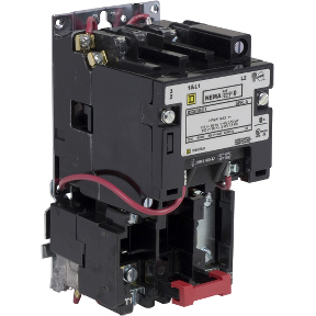 Schneider Electric Non-Reversing NEMA Starter; 18A; 120VAC; 2-Pole; Open Type